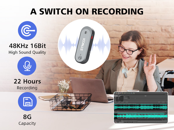 SYNCO G3 wireless lavalier microphone