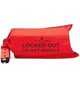 TRADESAFE Lockout Tagout Oversized Plug and Hoist Control Cover, Fits 18 x 13 Inches Controls, Te...