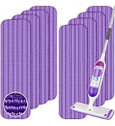 Reusable Mop Refills Pads for Swiffer PowerMop, 8 Pack Power Mop Refill Pads Microfiber Power Mop...