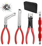 4Pcs Automotive Electrical Terminal Connector Separator Removal Tool, Electrical Disconnect Plier...