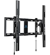 PERLESMITH 85 86 98 inch Heavy Duty Tilting TV Wall Mount Bracket for 42-100 inch Large TVs up to...