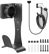 LZSTEC EV Charger Holder Cable Organizer Wall-Aligned Mount for J1772, Space-Saving, No Cable Cut...