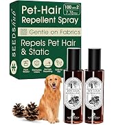 3-in-1 Pet Hair Remover Spray – Dog & Cat Hair Remover, Fabric Refresher, Odor Eliminator & Anti-...