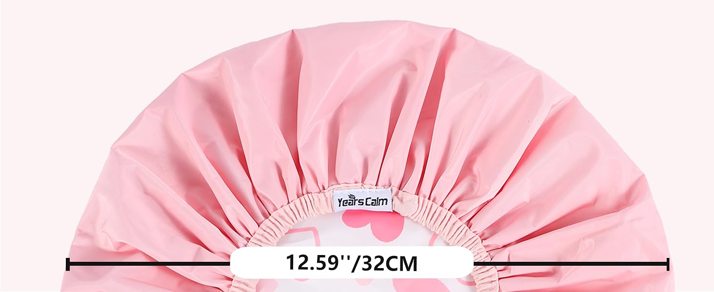 shower cap reusable waterproof