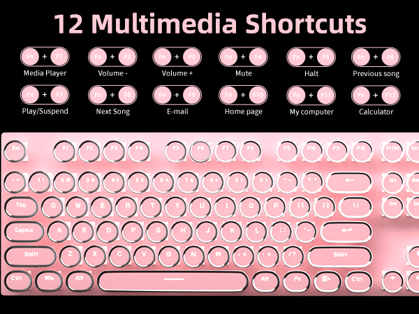 pink keyboard