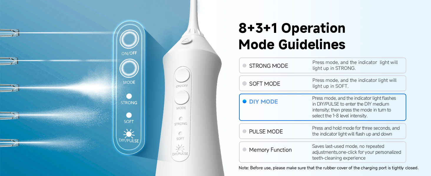 Portable Cordless Oral Irrigator