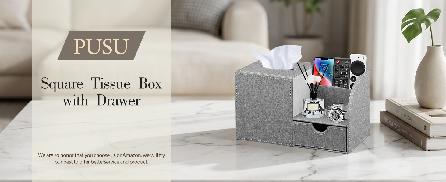 Square Tissue Box Cover