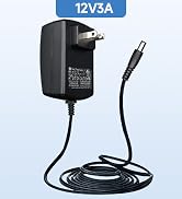 UL Listed 12V 3A/3000mA 6ft Power Supply Adapter, AC to DC 36W 3A 2.5A 2A 1.5A 1A 0.5A Replacemen...