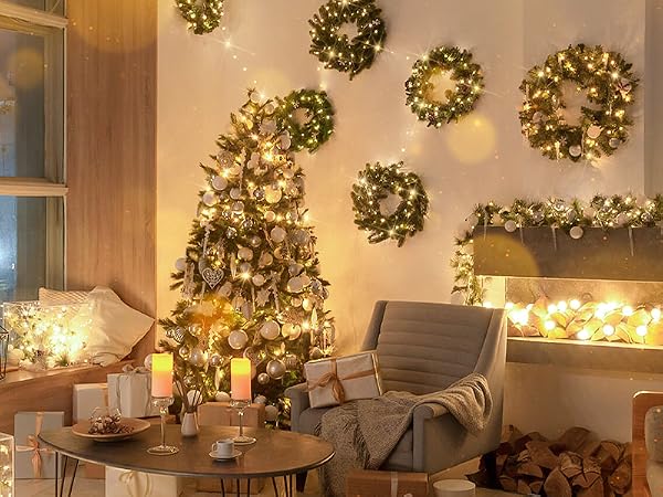 Christmas string lights