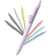 inkipen Colorful Fidget Pens, 8 Pcs 0.5mm Fine Point Retractable Smooth Writing Pen, Quick Drying...