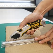 Cutting cardboard