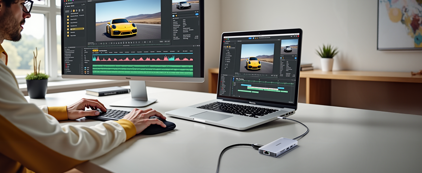 macbook pro air 2024 2023 2022 2021 2020 2019 2018usb c hub usb c to hdmi mac adapter