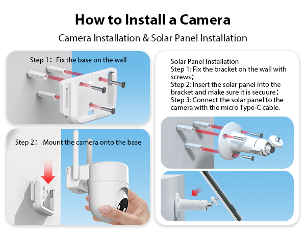 security camera outdoor wireless solar