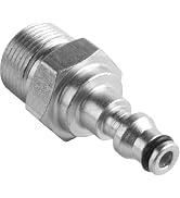 2025 Upgraded Silver Quick Connection Pressure Washer- Hose Adapter for Vax, M22 Quick Insertion ...