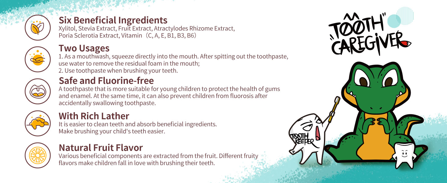 strawberry toothpaste for kids