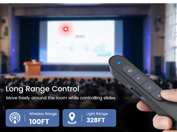 long range wireless presenter