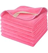SINLAND Microfiber Facial Cloths Fast Drying Washcloth Absorbent Face Wash Cloth Soft Makeup Remo...