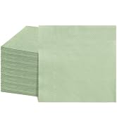 NatNarr 120 Pcs Cocktail Napkins Sage Green Napkins Disposable Wedding Napkins Sage Green Dessert...