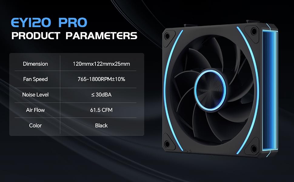 Reverse Blade Pc Fan