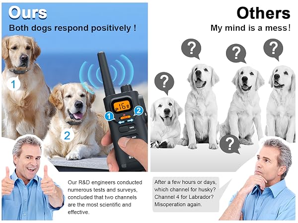 Bousnic dog shock collar