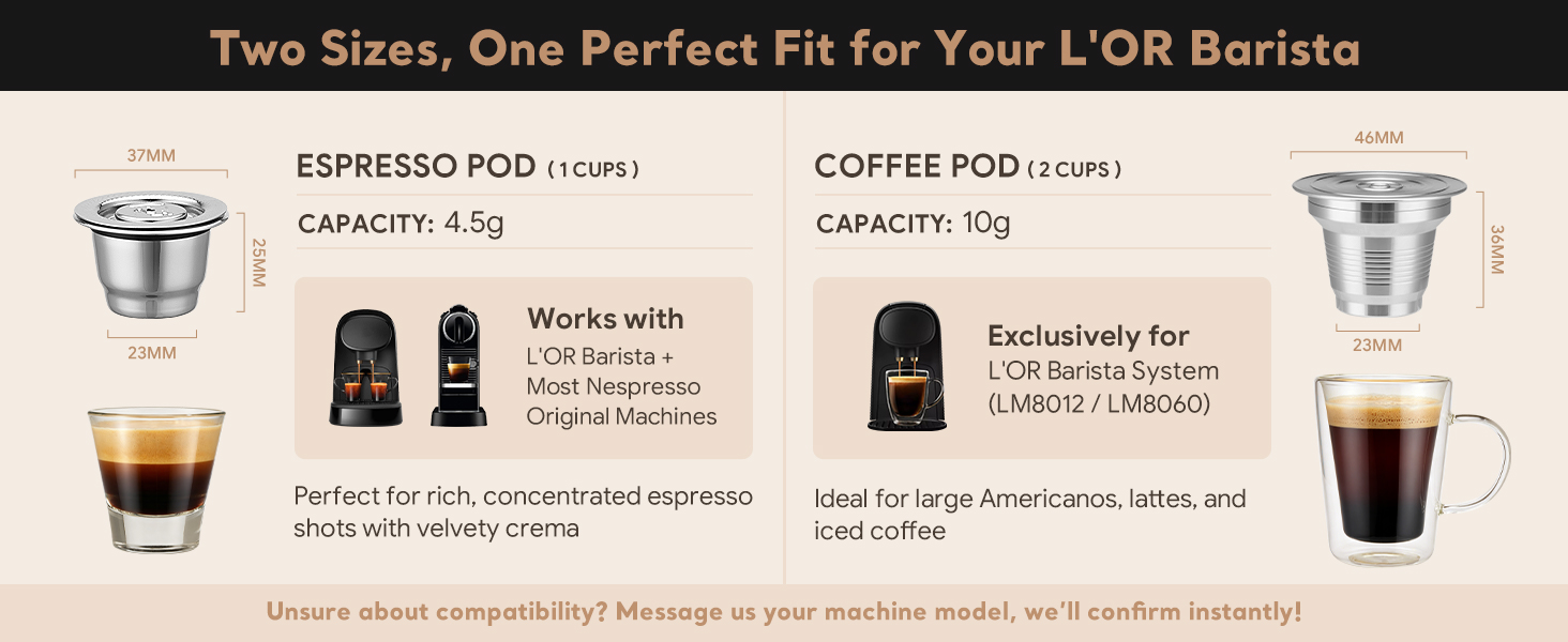 refillable coffee pods for lor phillips