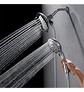 INAVAMZ Shower Heads with Handheld Spray Combo: 7.2" Rain Shower Head & Handheld Shower Head 2-IN...