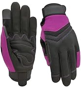 MSUPSAV Thorn Proof&Puncture Resistant Gardening Gloves with Grip,Garden Gloves for Women, Leathe...