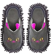 Frjjthchy Warm Microfiber Slippers Floor Dust Dirt Hair Mop Slippers Shoes Anti-slip Moccasin Bed...