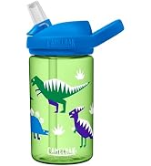 CamelBak Eddy+ Kids Water Bottle with Bite Valve Straw, Leak-Resistant Easy-Sip