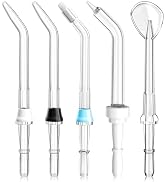 COSLUS Professional Water Flosser Replacement Heads: Only Compatible Water Dental Pick E2, Oral I...