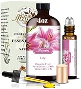 Lily Essential Oil-Lily Fragrance Oil 4.33oz (130ml)-100% Pure Natural Scent for Diffusers, Candl...