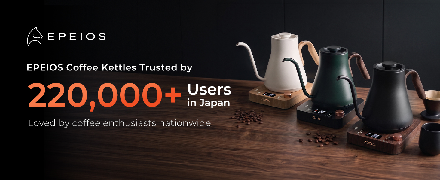 gooseneck electric kettle temperature control