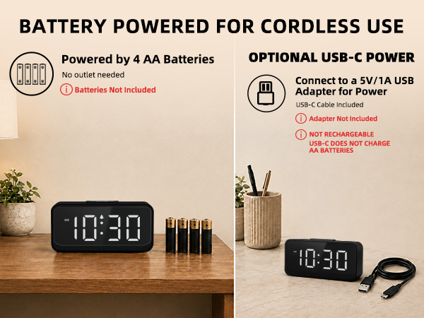 Battery Powered for Everyday Use