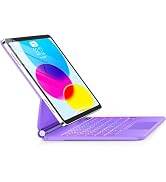 GGQFGTOJ Keyboard Case for iPad 11th (A16) & 10th Generation,Magic-Style Backlit Keyboard with Mu...