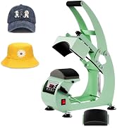 Hat Press, Hat Press Heat Machine for Caps with LCD Control, Hat Heat Press with 2pcs Interchange...