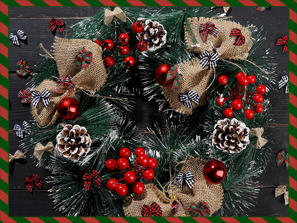 wreath decorating supplies