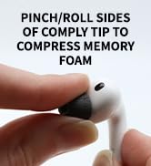 How to install Comply memory foam ear tips