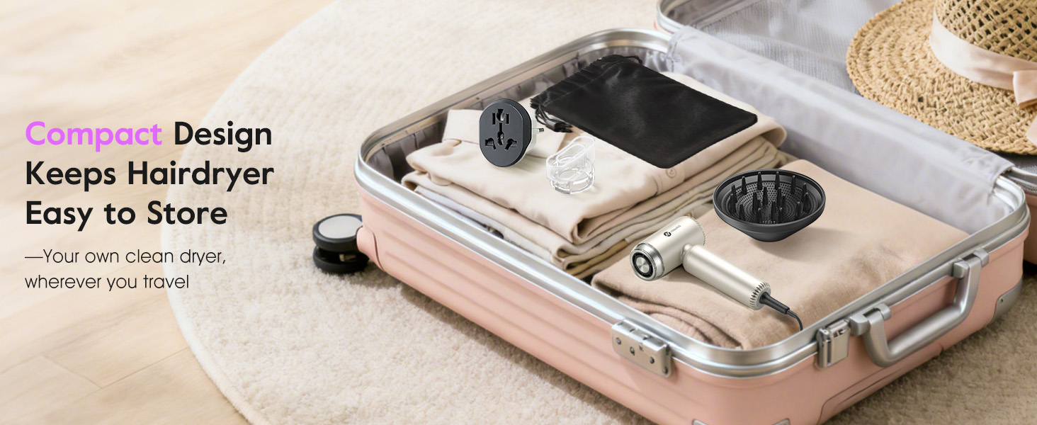 travel hair dryer