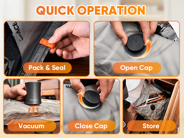 saker vacuum storage bags for clothes