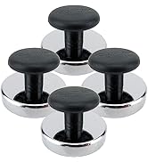 Master Magnetics Ceramic Round Base Magnet with Knob Pack - Heavy-Duty Strong Magnets with Knobs ...