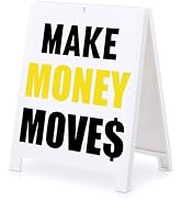 Inspirational Motivational Gifts Desk Sign Make Money Moves Appreciation Gifts Decorative Plaque ...