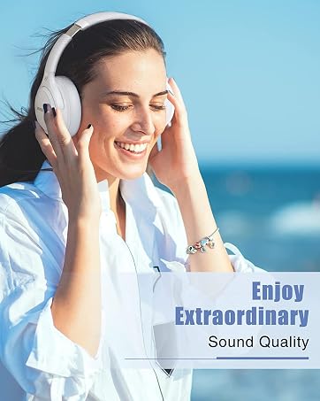 BERIBES Bluetooth Headphones Over Ear Wireless Headphones Wireless Bluetooth Headphones