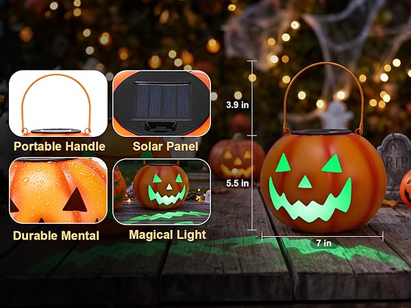 solar halloween lights
