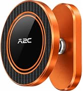 A2C Orange Alloy Magnetic Golf Cart Phone Holder Mount, Golf Accessories | Golf Gifts for Men Dad...