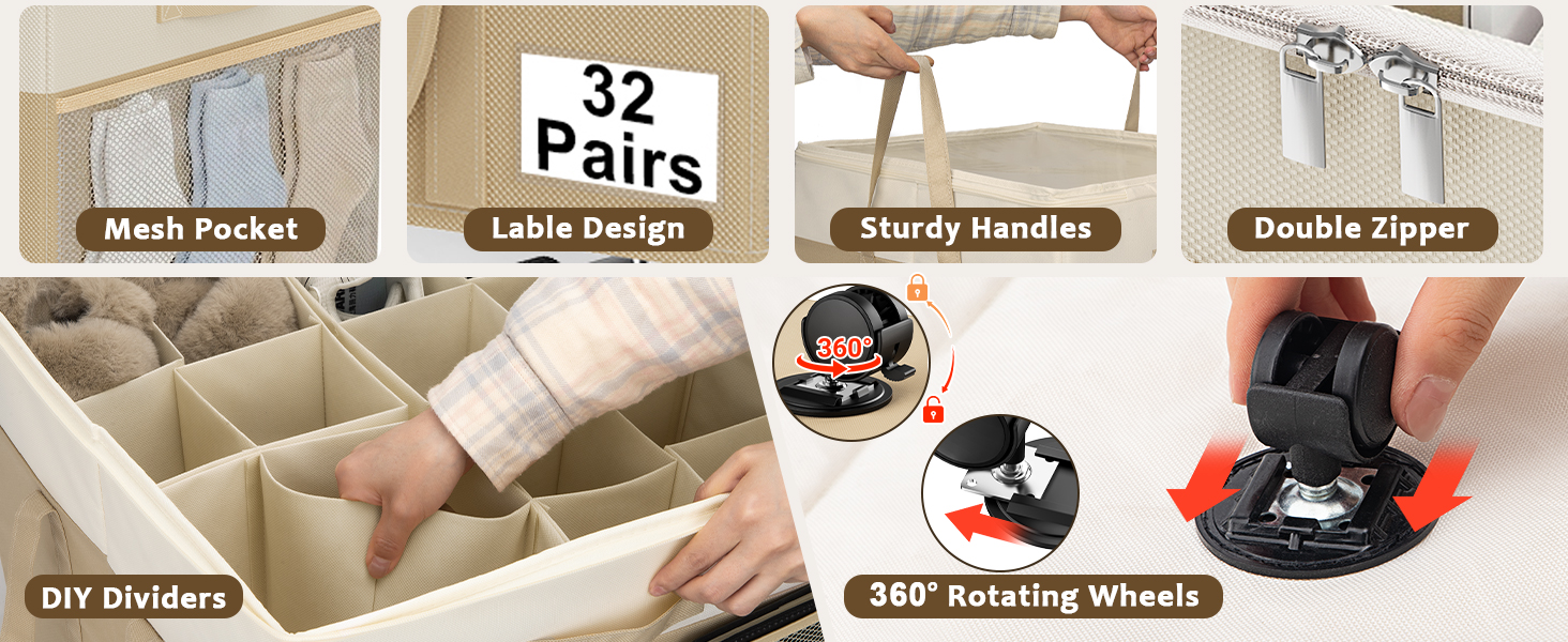 shoe organizer for closet