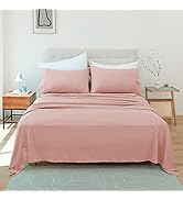 Whitney Home Textile Silky Soft Queen Sheet Set - Breathable Luxury Bed Sheets for Queen Size Bed...