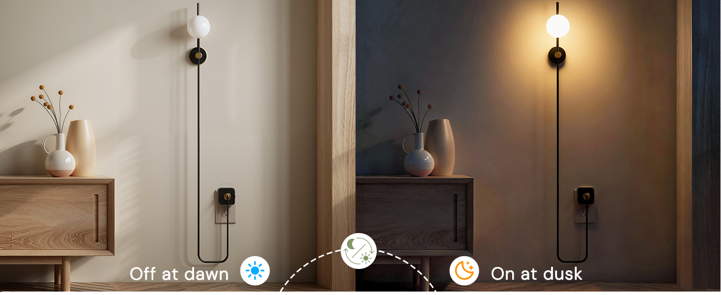 dusk to dawn night light