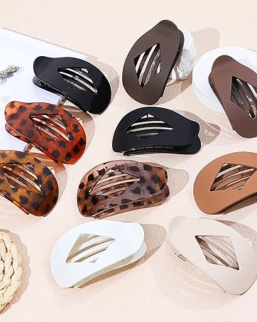 flat hair clips