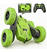 SGILE RC Stunt Car Toy Gift, 4WD Remote Control Car with 2 Sided 360 Rotating Rc Car for Kids Gir...
