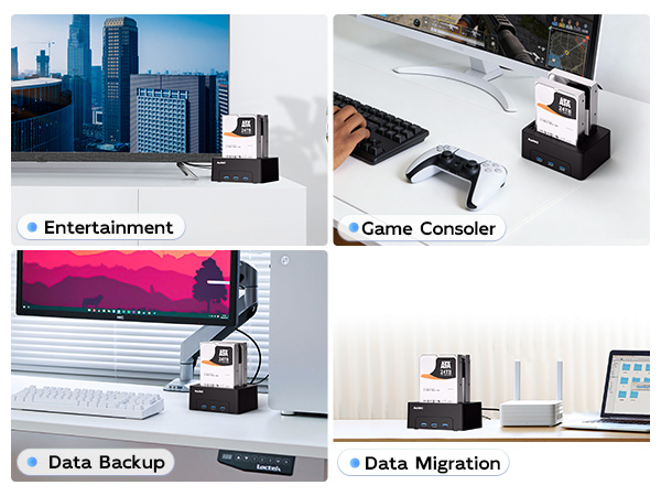 2.5 3.5 HDD SSD enclosure adapter container caddy case shell housing reader dockcase holder sleeve